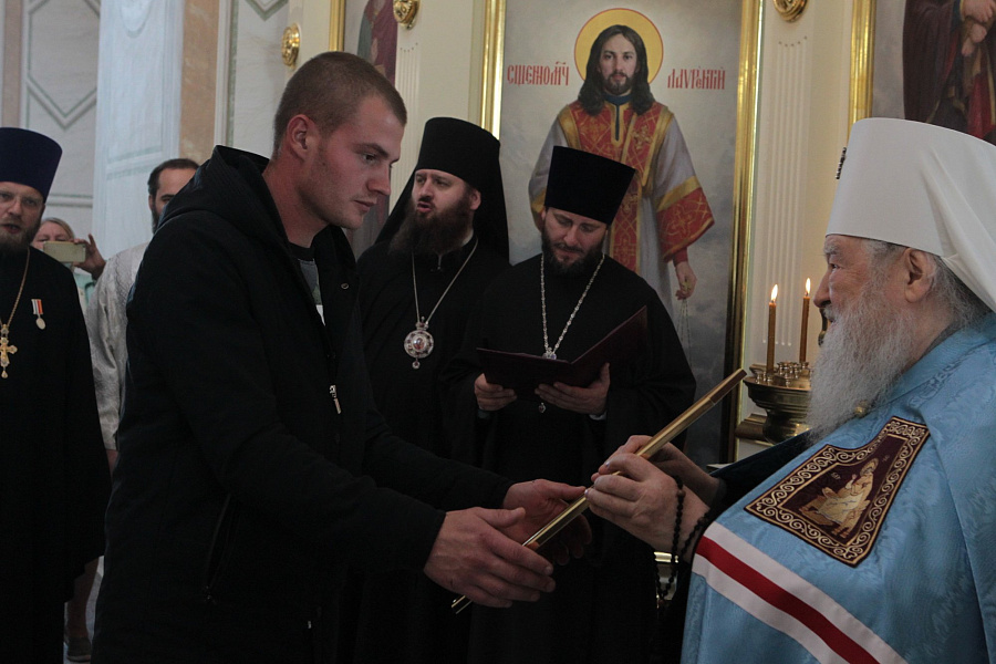 Великое освящение Казанского храма села Дединово